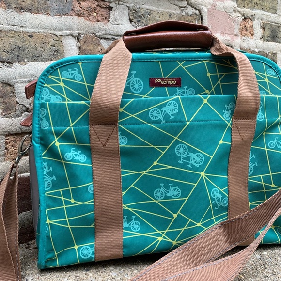 PoCampo Handbags - PoCampo pannier bike bag with lots of pockets!